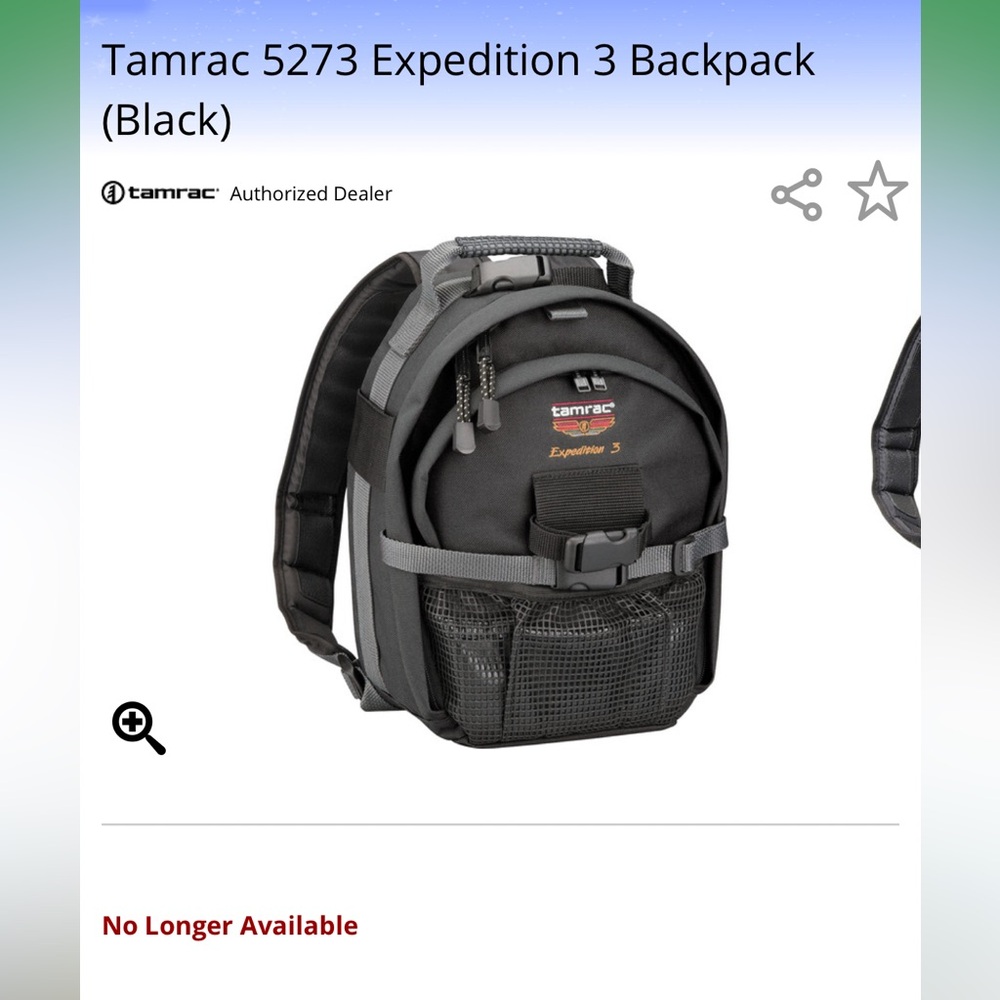 Tamrac 5273 Expedition 3 Camera Backpack